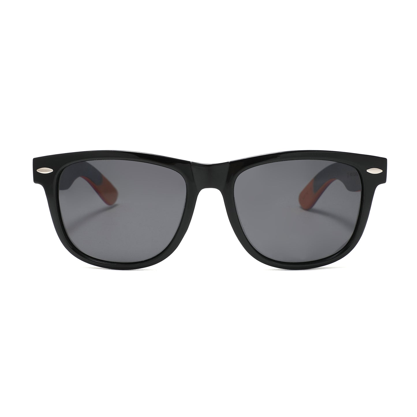VAYA BLUE SKATEBOARD Sunglasses Polarised Grey Lens Wooden Arms