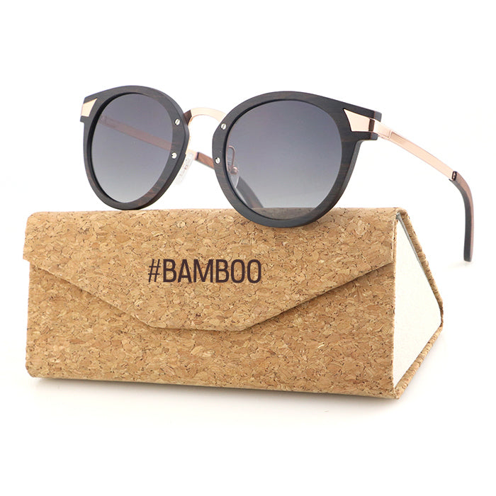 DAYZEE EBONY BLACK G4 Wooden Sunglasses Polarised Lens. Personalise them for R50.