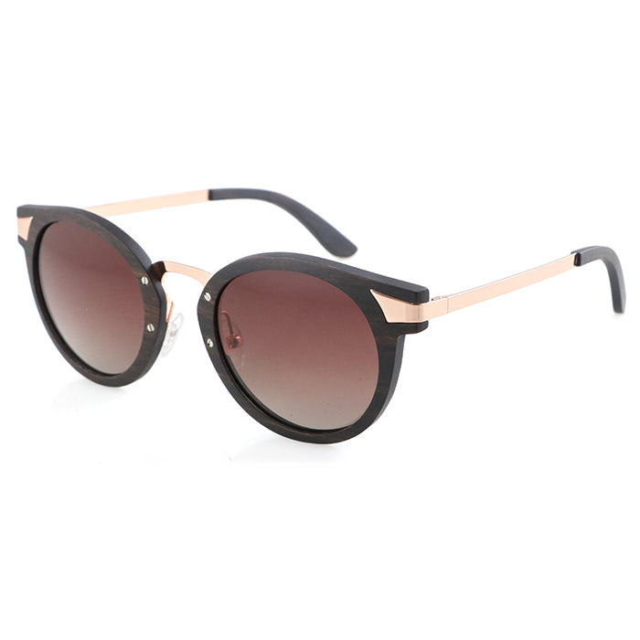 DAYZEE EBONY BROWN G5 Wooden Sunglasses Polarised Lens. Personalise them for R50.