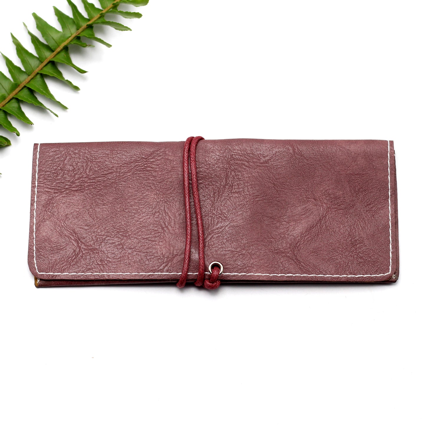 Leather Fold Over Sunglasses Case 3 COLOURS Personalise It
