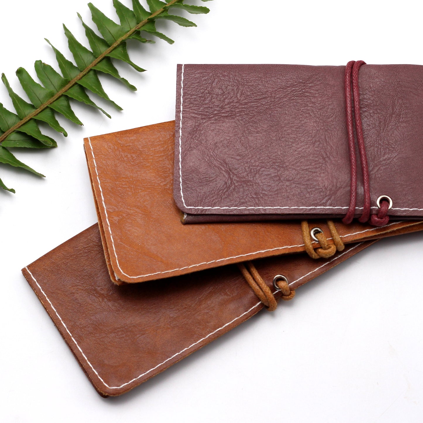 Leather Fold Over Sunglasses Case 3 COLOURS Personalise It