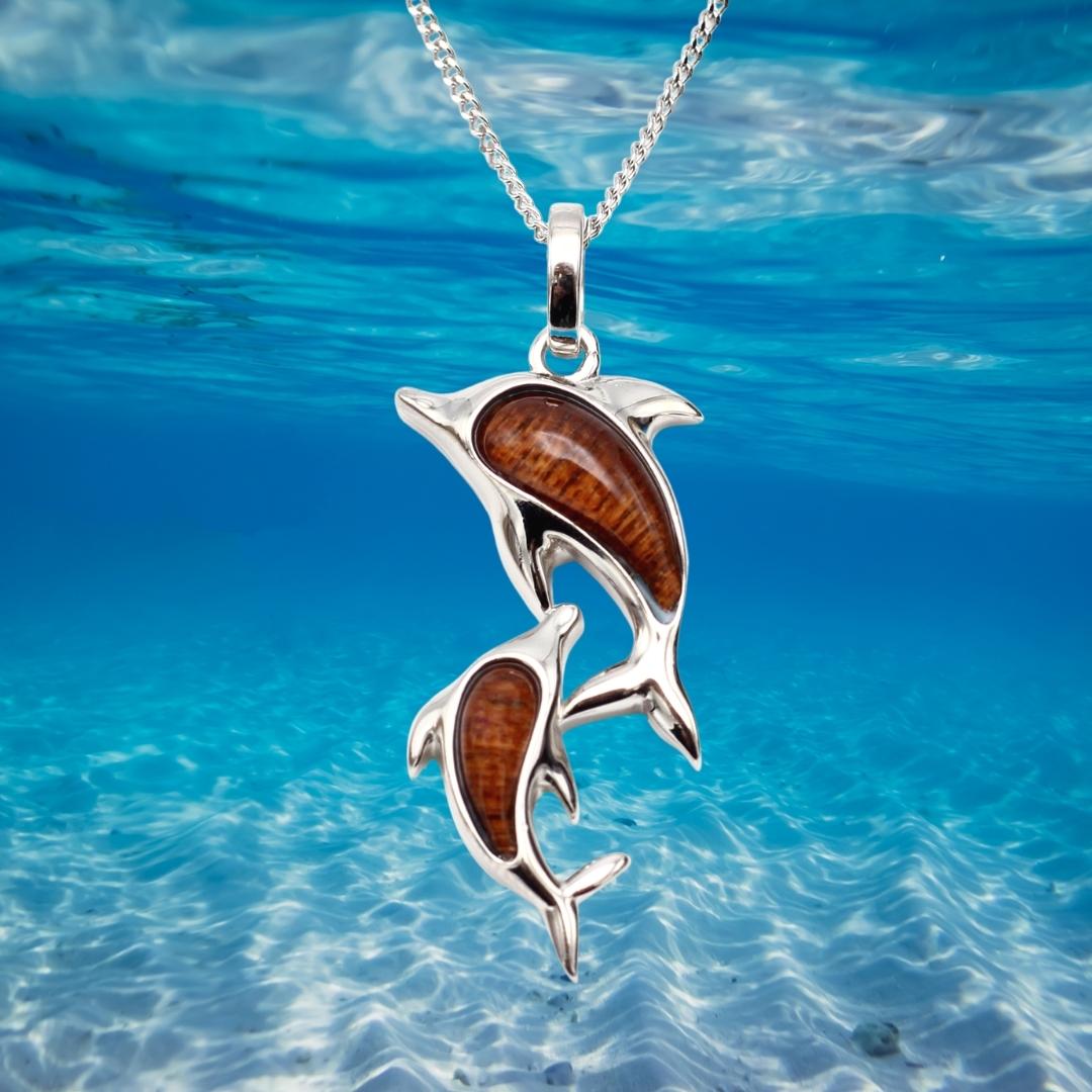 Sterling silver outlet dolphin pendant