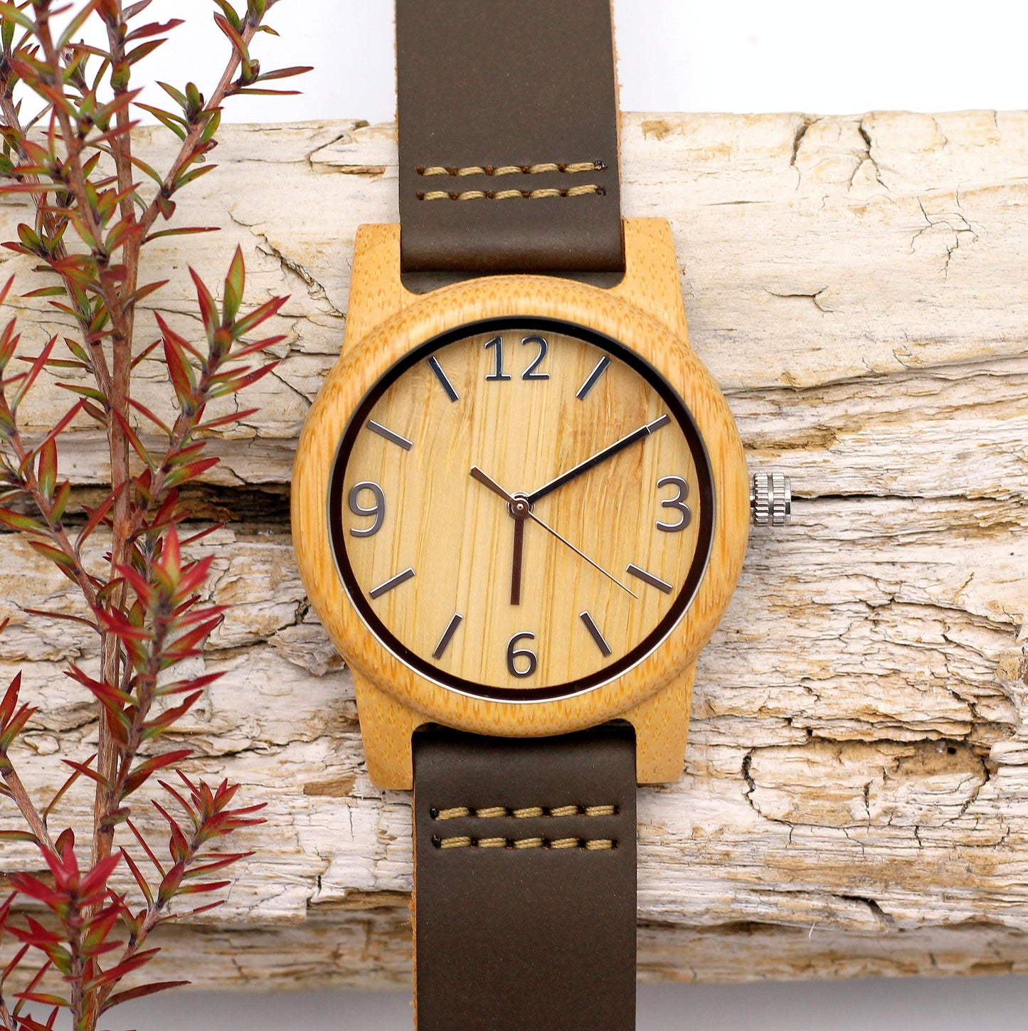 ECO-PARTNER COUPLES Matching His & Hers Wooden Watches