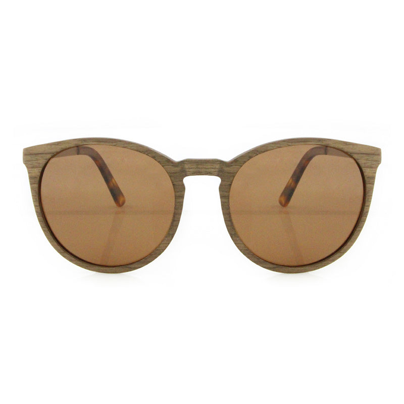 REBECCA BROWN Wooden Ladies Sunglasses Polarised Lens