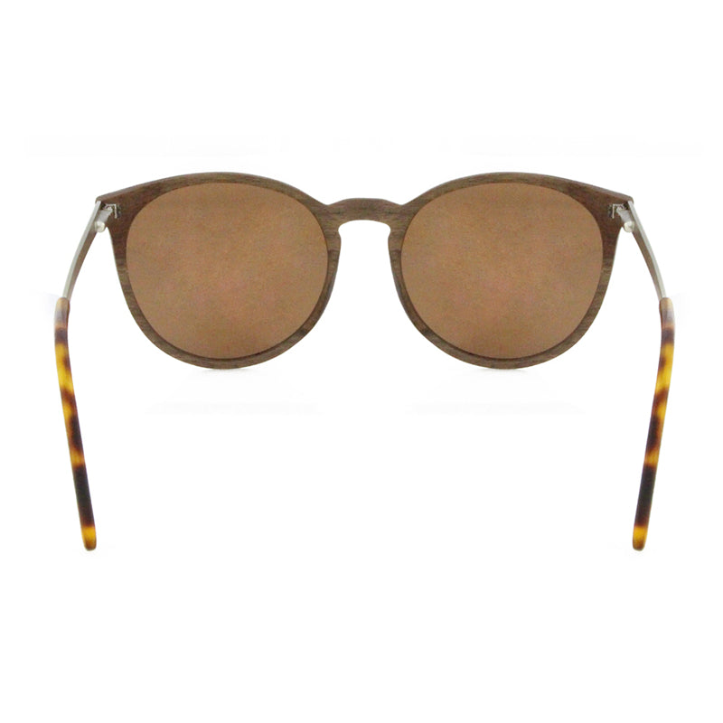 REBECCA BROWN Wooden Ladies Sunglasses Polarised Lens