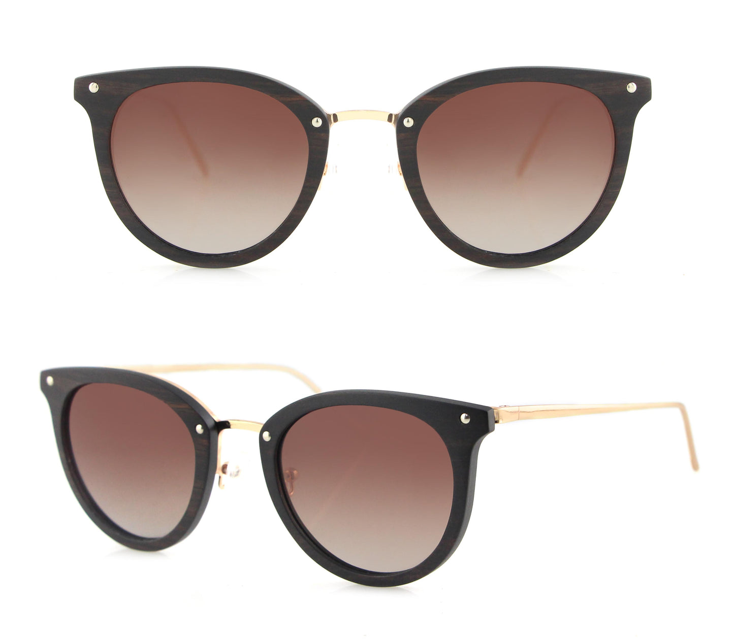 JACKIE O BROWN - Ladies Sunglasses Polarised Lens - Hashtag Bamboo