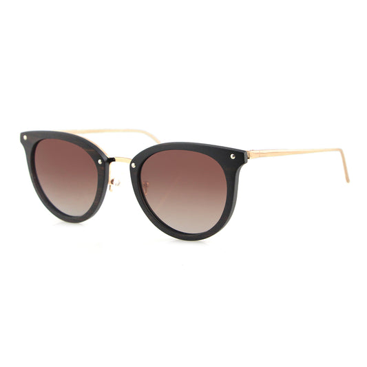 JACKIE O BROWN -  Ladies Sunglasses Polarised Lens - Hashtag Bamboo
