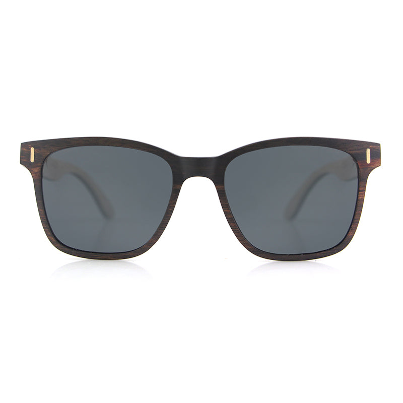 KENYA EBONY GREY Sunglasses Wood Polarised Lens - Hashtag Bamboo
