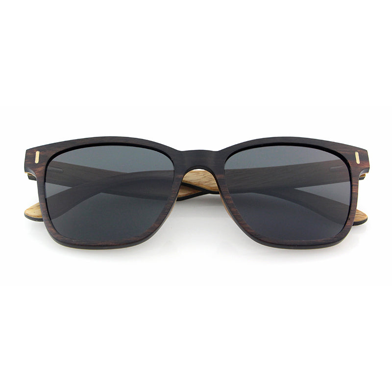 KENYA EBONY GREY Sunglasses Wood Polarised Lens - Hashtag Bamboo
