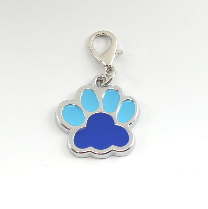 Personalised Dog Tag Enamel Two-tone, stainless steel, engrave your pet's name and contact details on the back. High quality dog tags, support local.