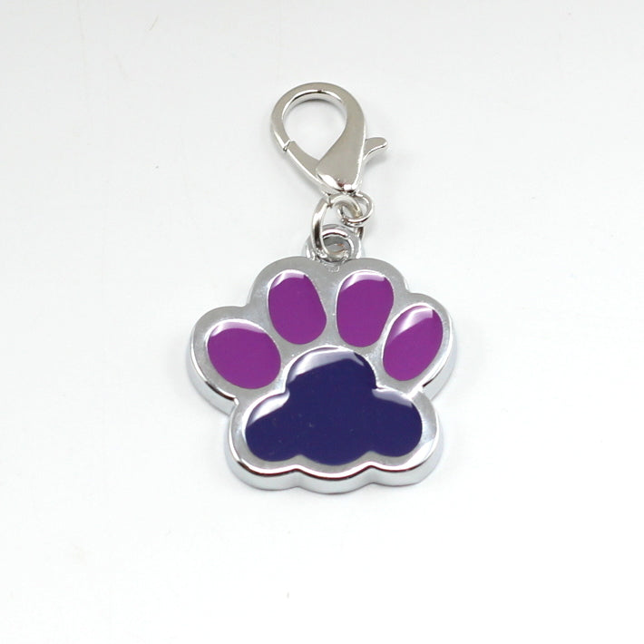 Personalised Dog Tag Enamel Two-tone, stainless steel, engrave your pet's name and contact details on the back. High quality dog tags, support local.