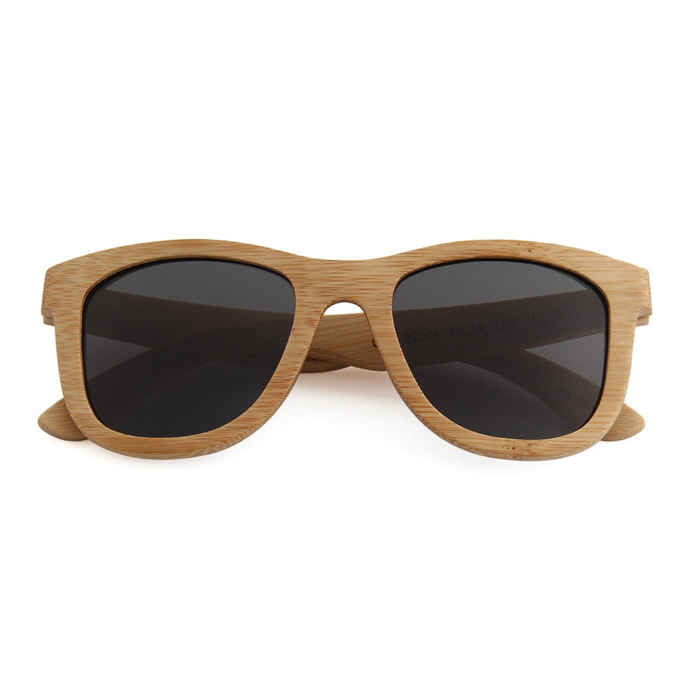 KAHUNA GREY Bamboo Wayfarer Sunglasses - SPECIAL OFFER