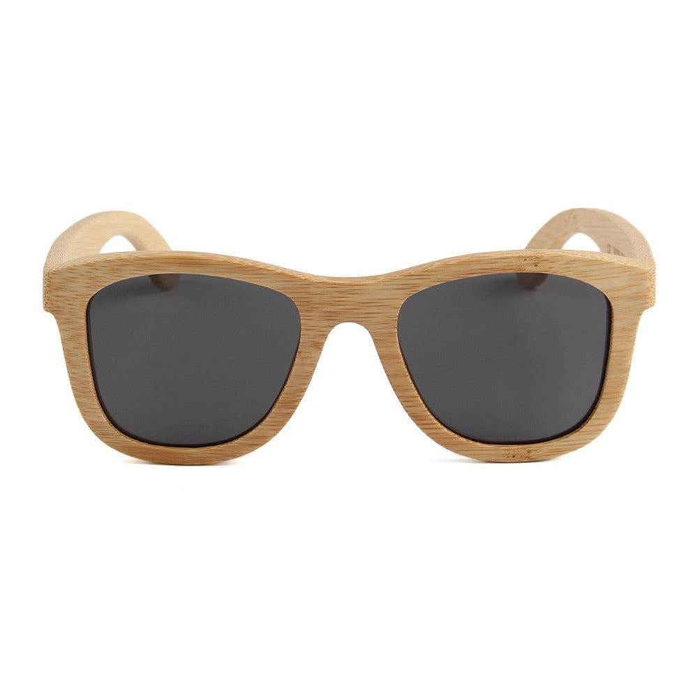 KAHUNA GREY Bamboo Wayfarer Sunglasses - SPECIAL OFFER