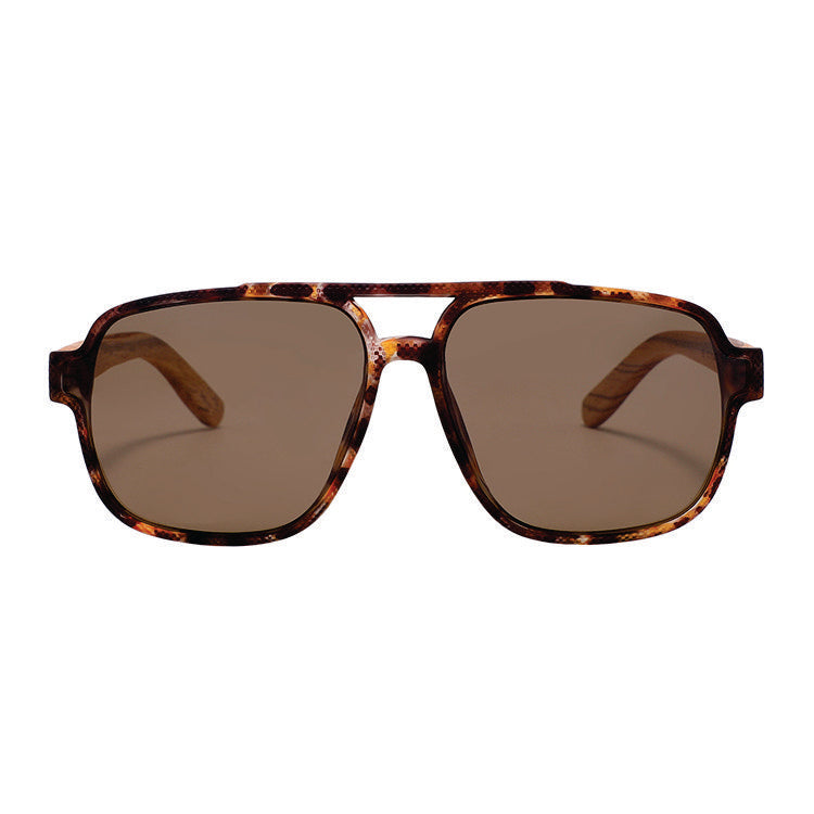 REMI BROWN TS Sunglasses Polarised Lens Wooden Arms