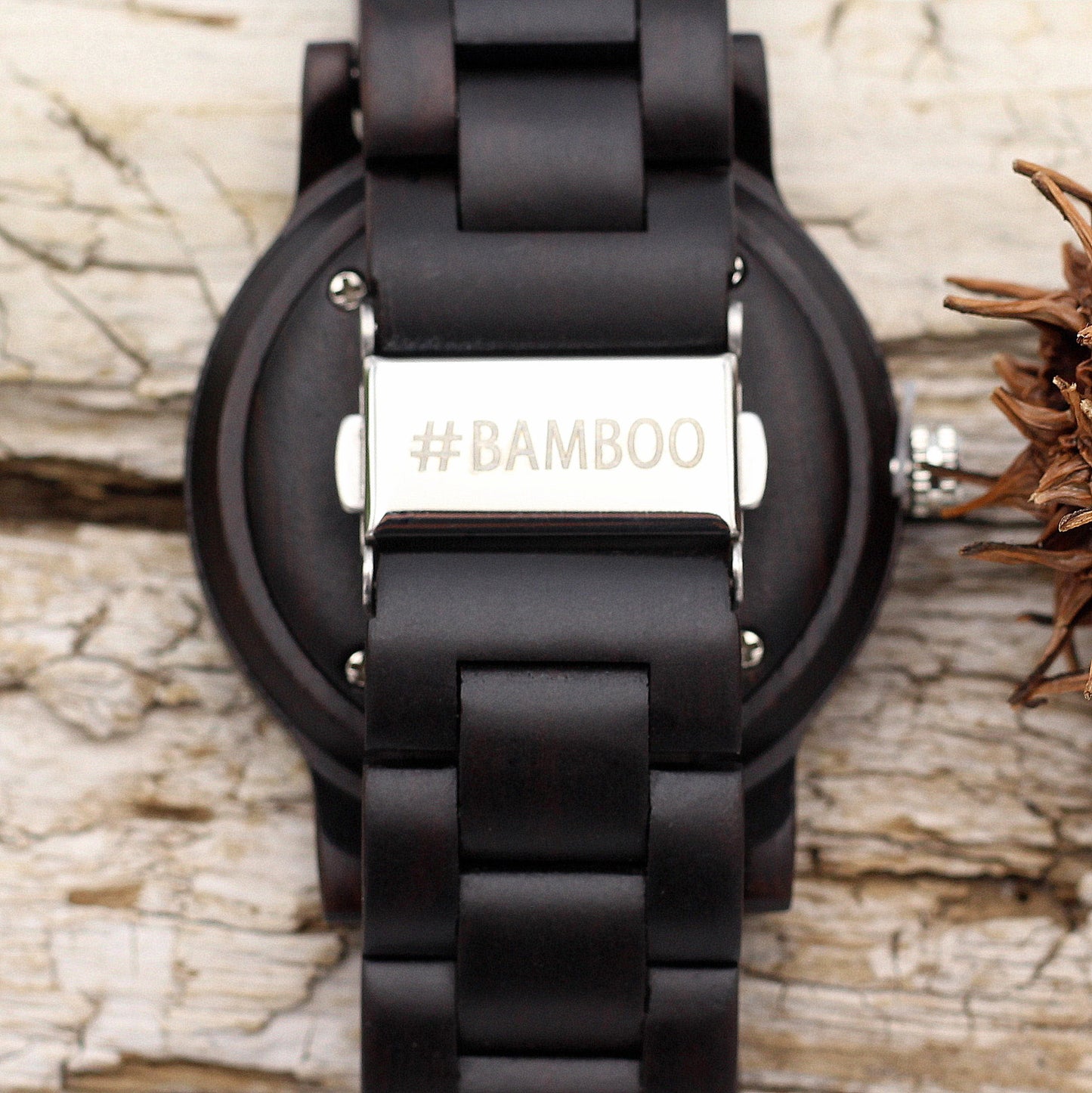 SLICK EBONY Men's Wooden Watch and Strap
