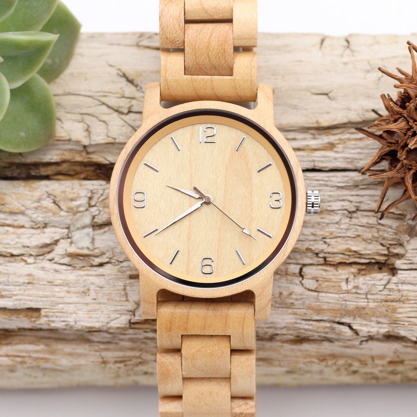 SLICK LIGHT Men's Bamboo Watch and Strap