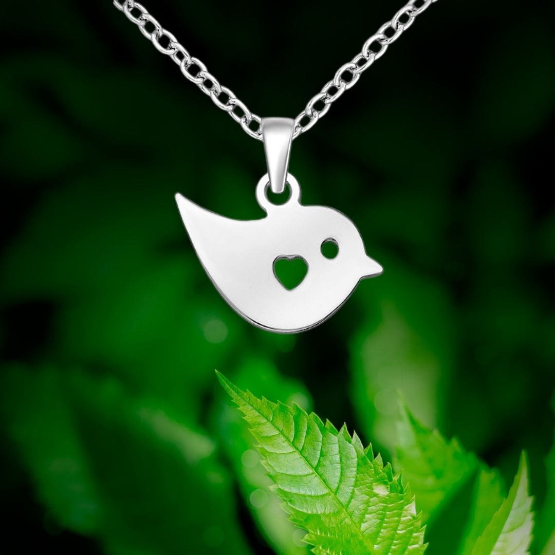 925 Sterling Silver Tweety Bird Pendant