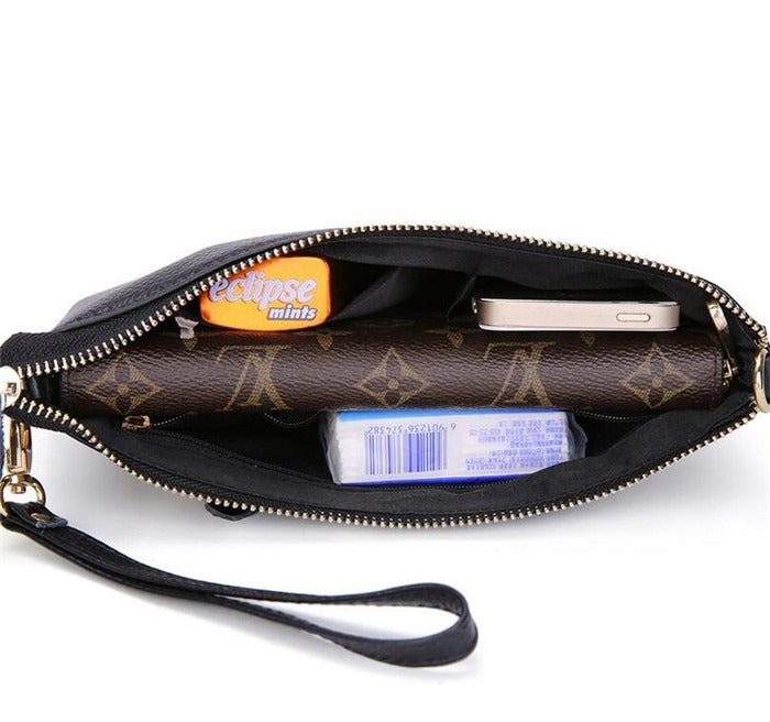 Ladies Genuine Leather Wallet Travel Bag VARIOUS COLOURS
