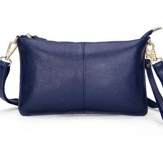 Ladies Genuine Leather Wallet Travel Bag VARIOUS COLOURS