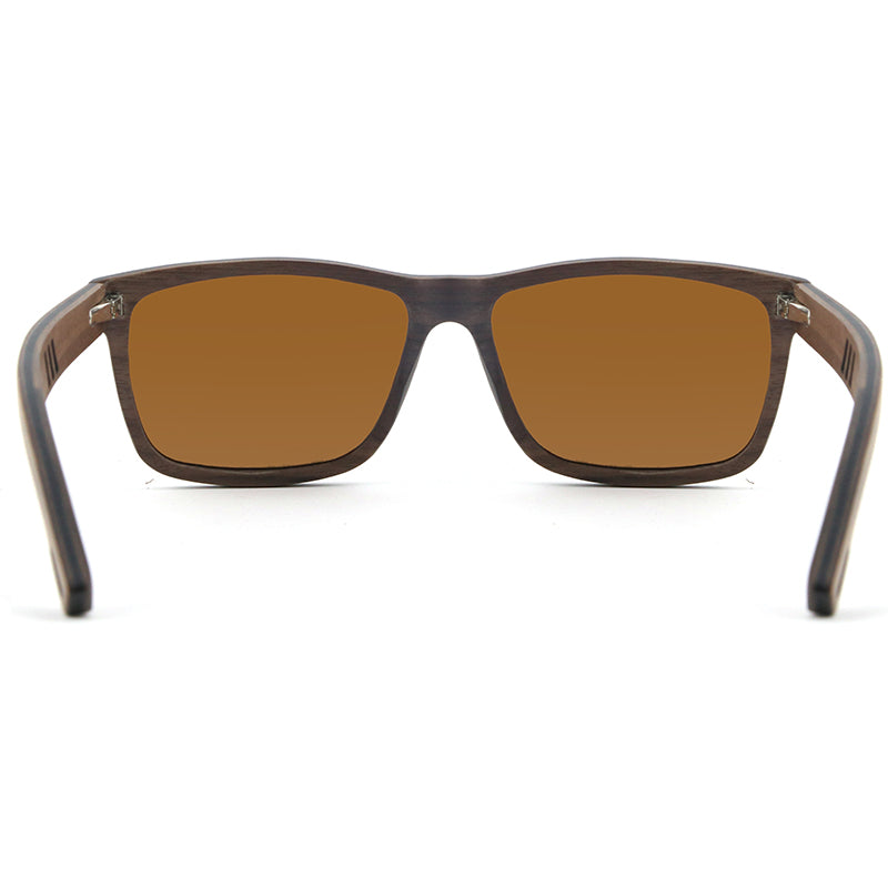 BRILL WALNUT BROWN Polarised Lens Men's Sunglasses