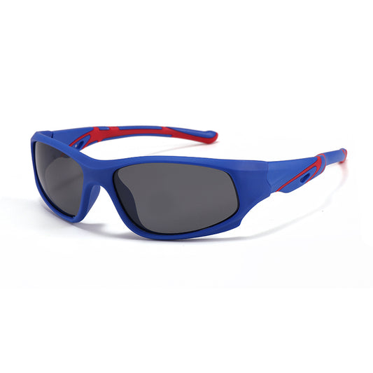 ECO-RACERS Orange Children's Active Sports Sunglasses #Bamboo Kids