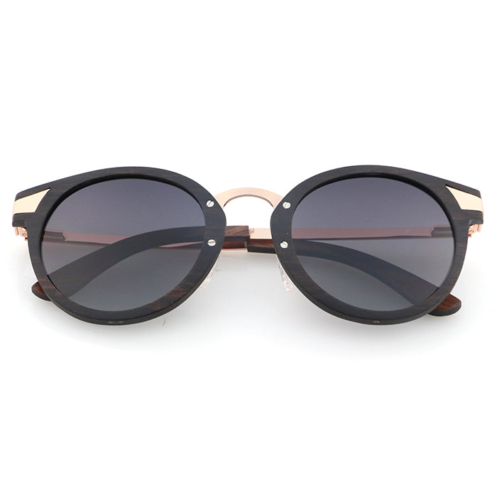 DAYZEE EBONY BLACK G4 Wooden Sunglasses Polarised Lens. Personalise them for R50.