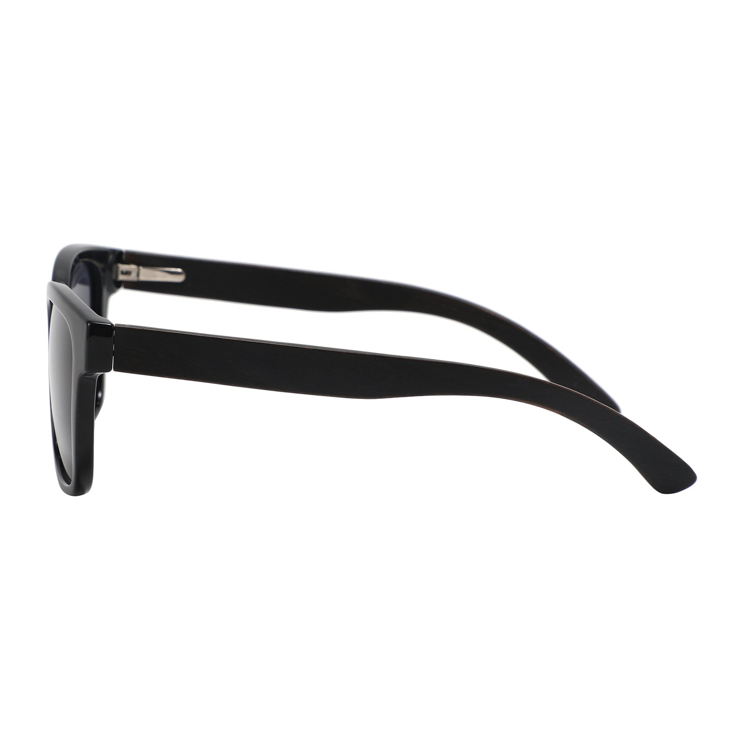 LEAH BLACK Ladies Sunglasses Polarised Lens Wooden Arms – Hashtag Bamboo