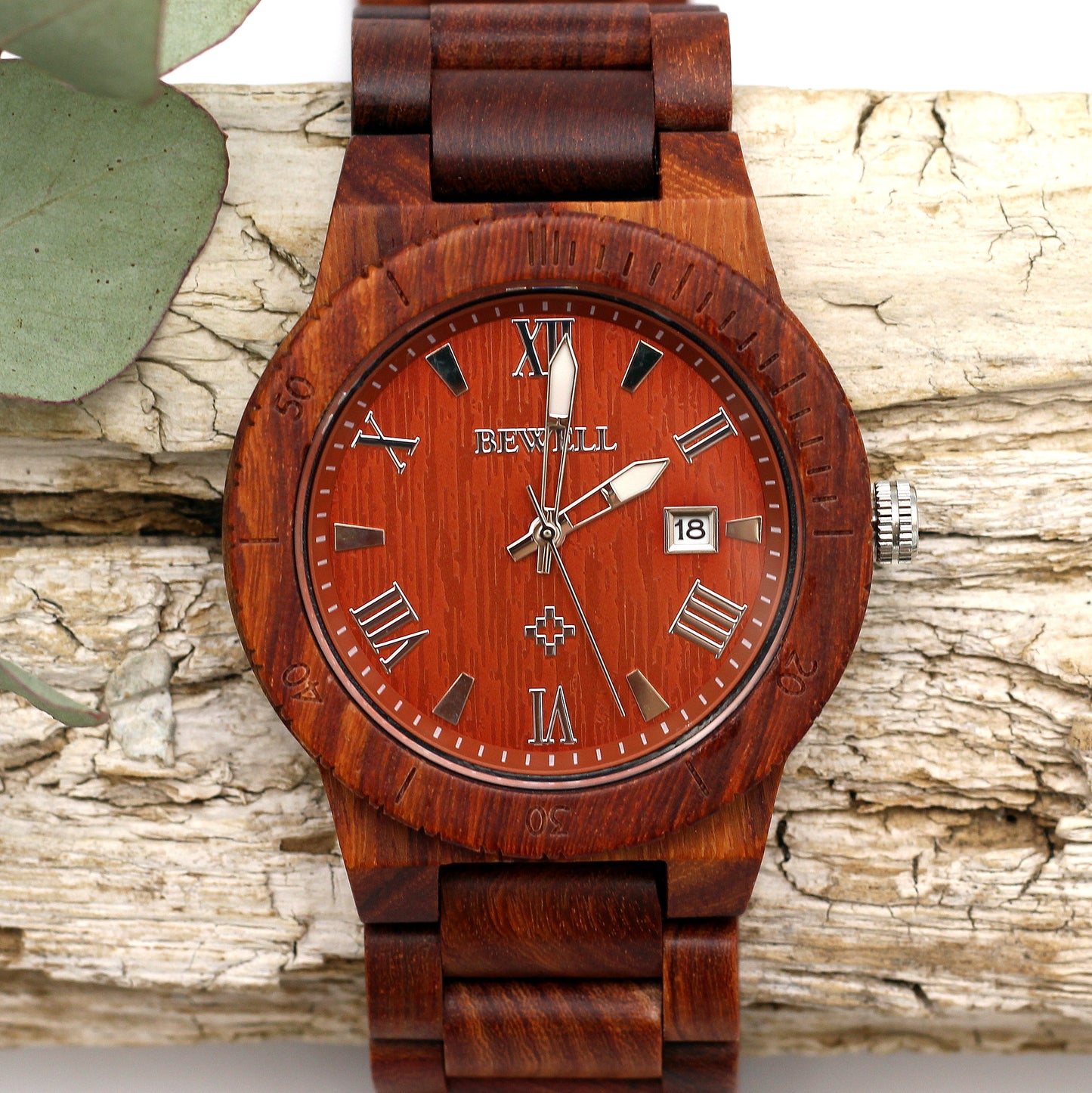 MANWOOD ROSEWOOD BRO Men's Wooden Watch