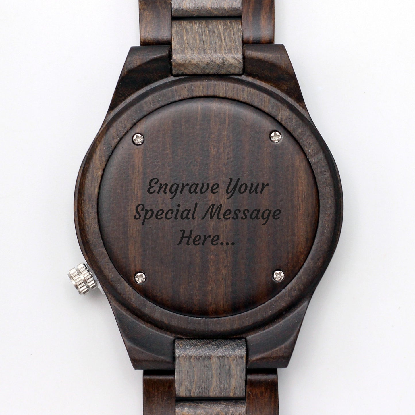 CHESTER Men's Two-Tone Wooden Watch and Strap