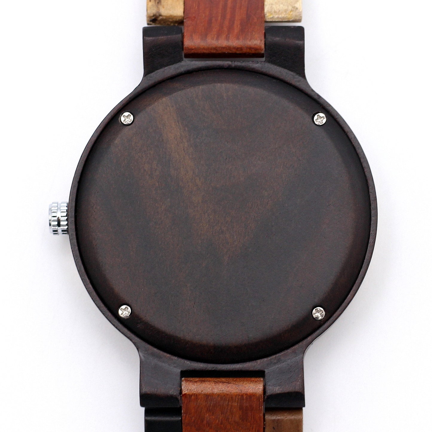 MANWOOD DA VINCI Men's Multi-Tone Wooden Watch