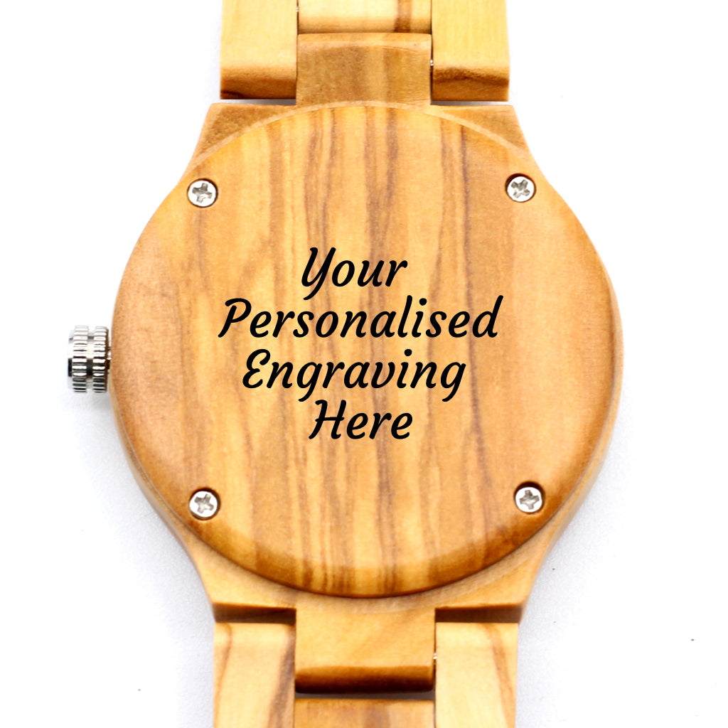 To My Grandson - My Cherished Chapter - Engraved Watch – LOVE & LINEN