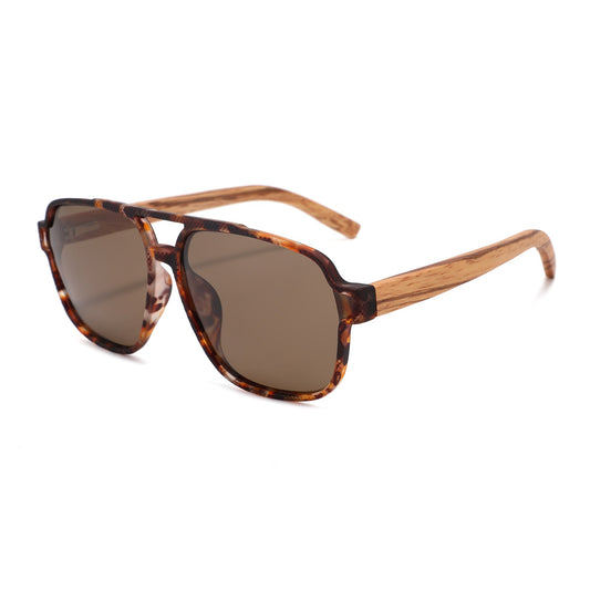 REMI BROWN TS Sunglasses Polarised Lens Wooden Arms