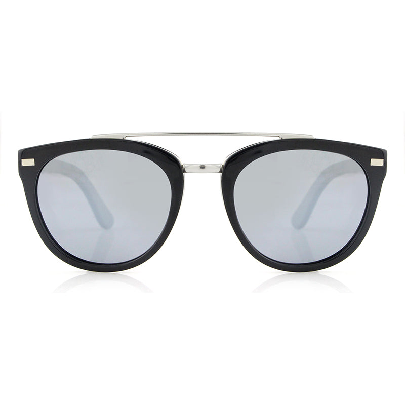 SILKS SILVER Ladies Acetate Frame Sunglasses Polarised Lens