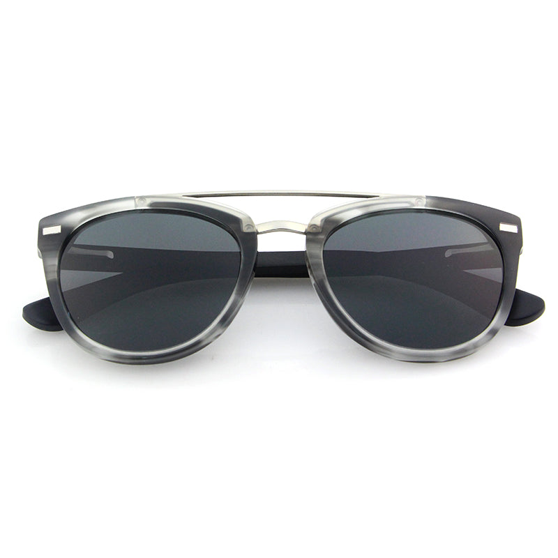 SILKS GREY Ladies Acetate Frame Sunglasses Polarised Lens
