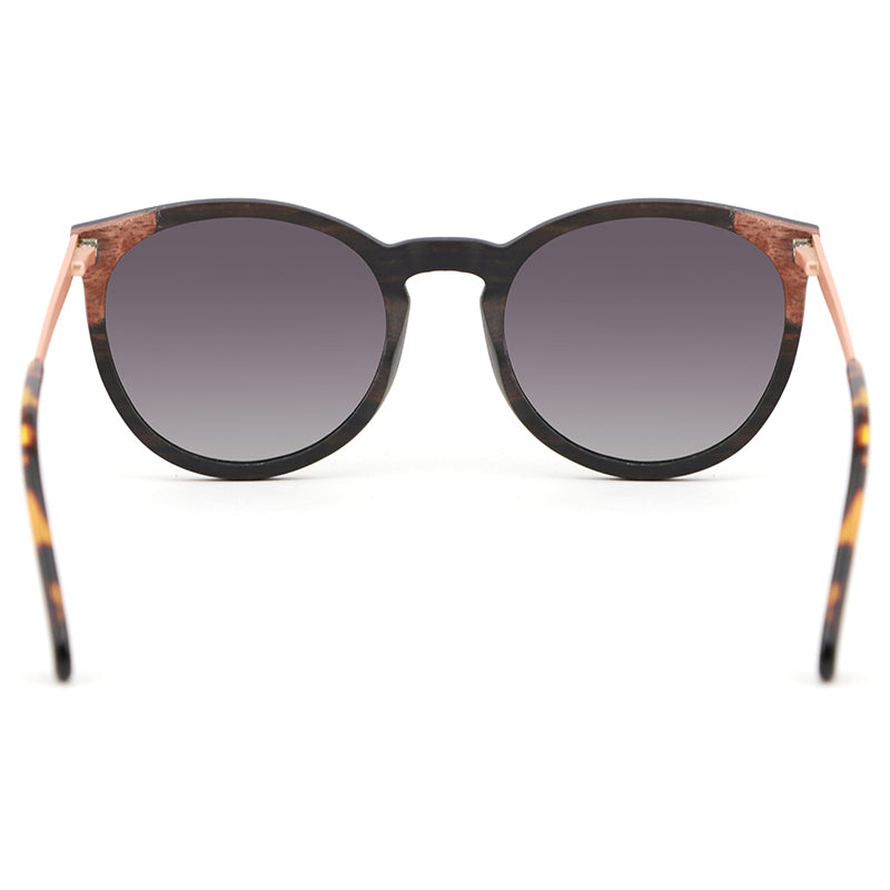 REBECCA EBONY G4 Ladies Wooden Sunglasses Polarised Lens