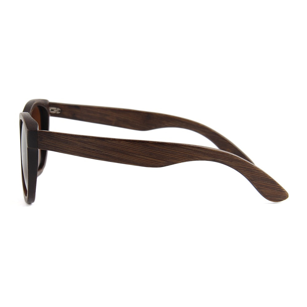 KAHUNA BROWN Bamboo Wayfarer Sunglasses - SPECIAL OFFER - Hashtag Bamboo