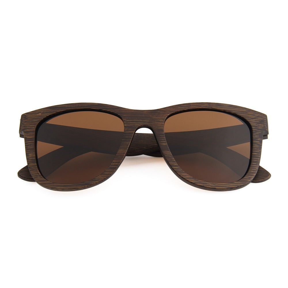 KAHUNA BROWN Bamboo Wayfarer Sunglasses - SPECIAL OFFER - Hashtag Bamboo