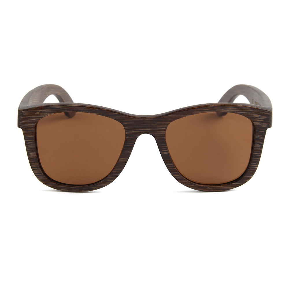 KAHUNA BROWN Bamboo Wayfarer Sunglasses - SPECIAL OFFER - Hashtag Bamboo