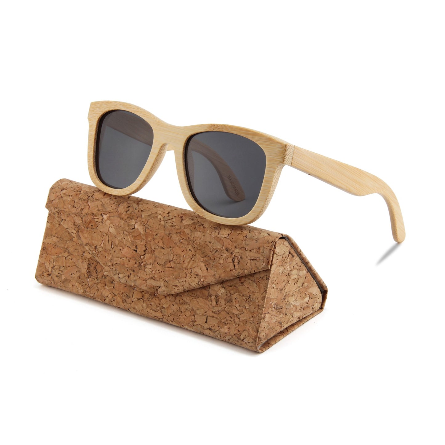 KAHUNA GREY Bamboo Wayfarer Sunglasses - SPECIAL OFFER