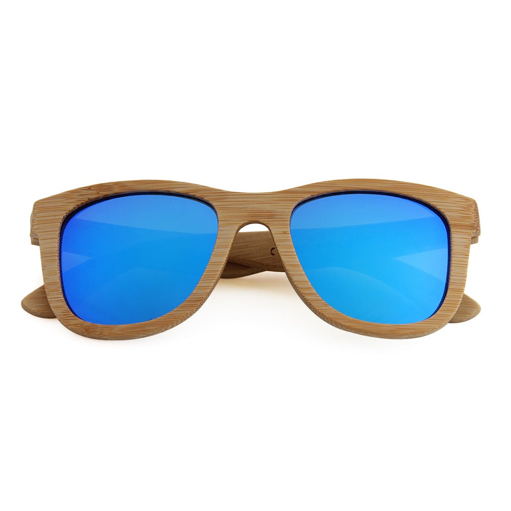 KAHUNA BLUE Bamboo Wayfarer Sunglasses - SPECIAL OFFER