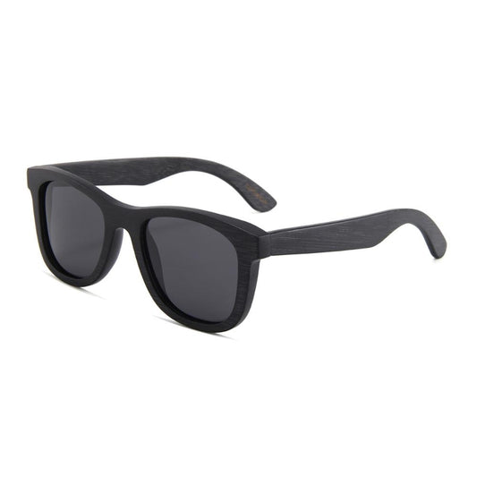 KAHUNA BLACK Bamboo Wayfarer Sunglasses - SPECIAL OFFER