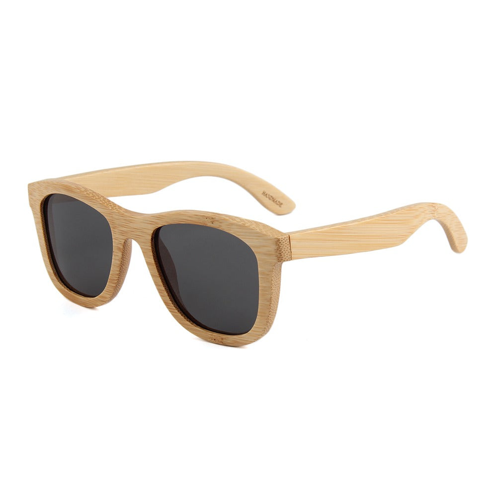 KAHUNA GREY Bamboo Wayfarer Sunglasses - SPECIAL OFFER