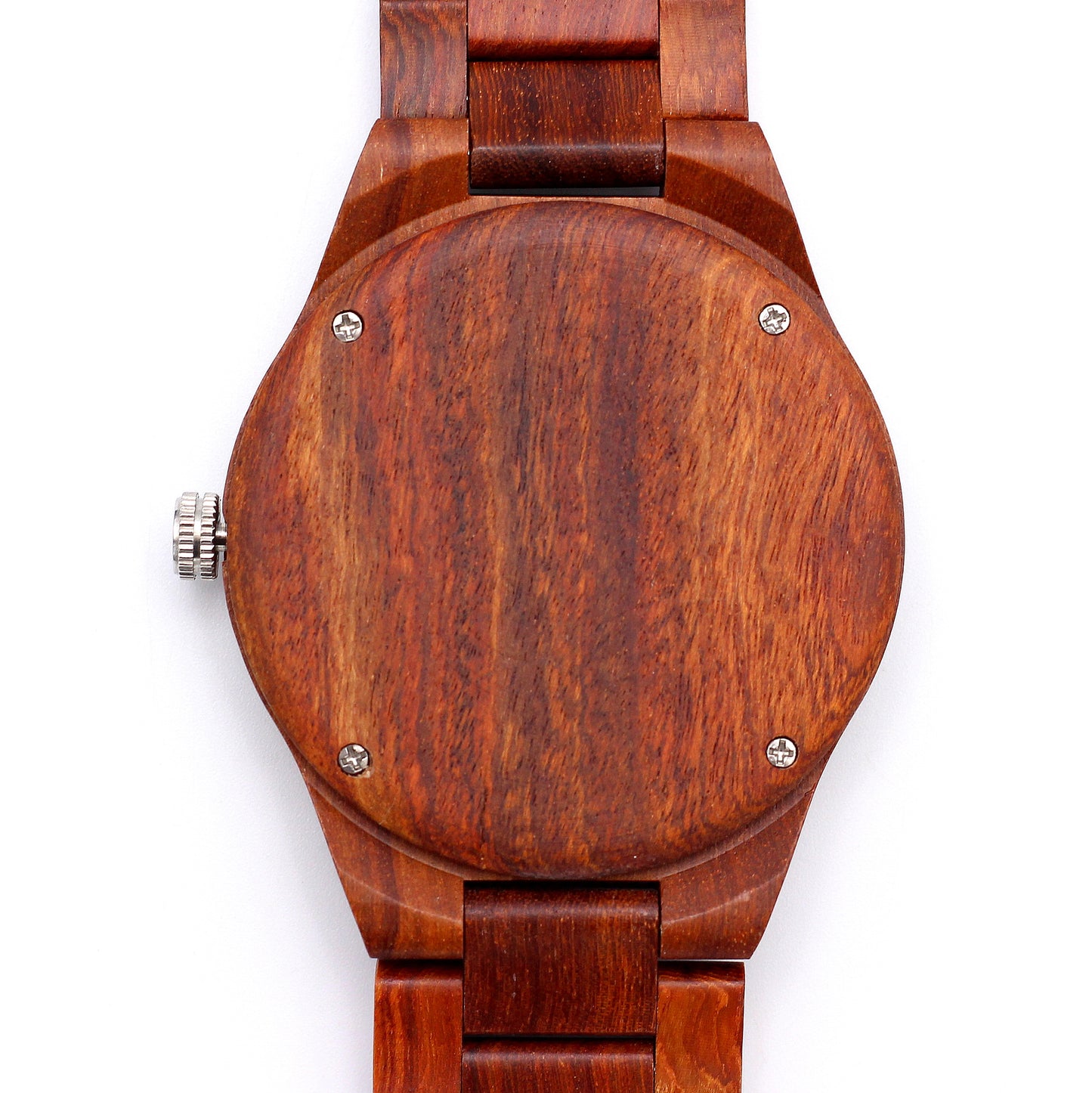 MARCO RED Men's Rosewood Watch with Wood Strap