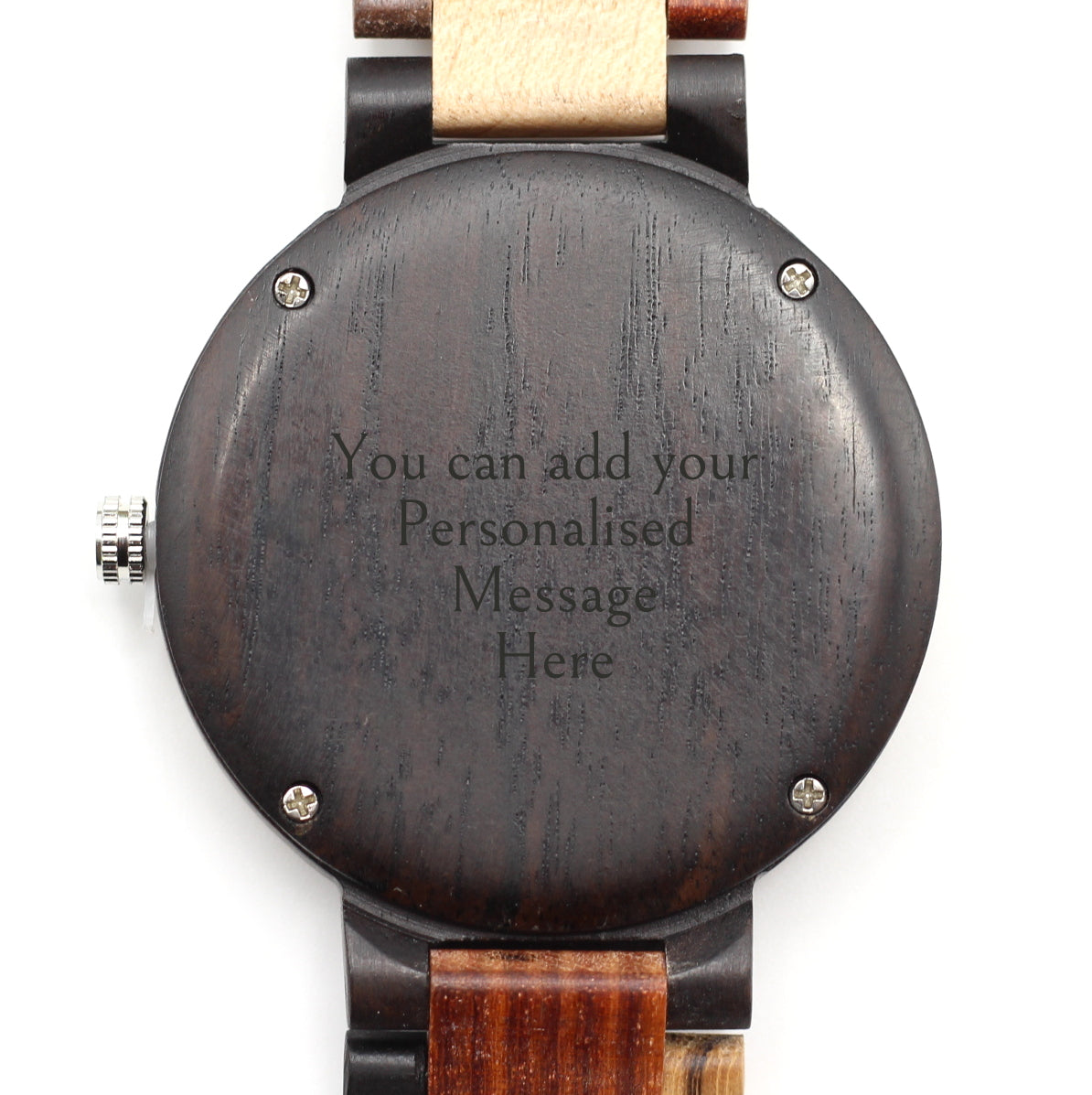 PICASSO Men's Multi-Tone Wooden Watch and Strap