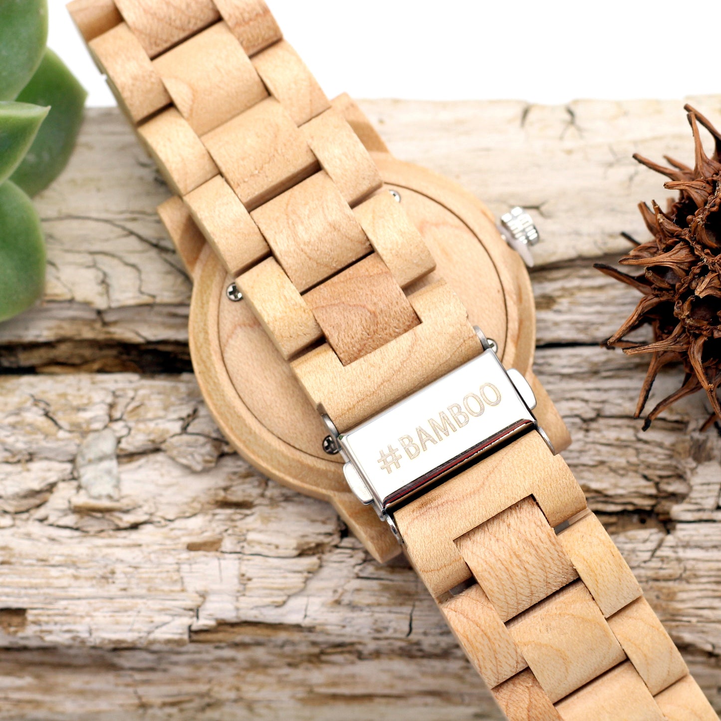 SLICK LIGHT Men's Bamboo Watch and Strap