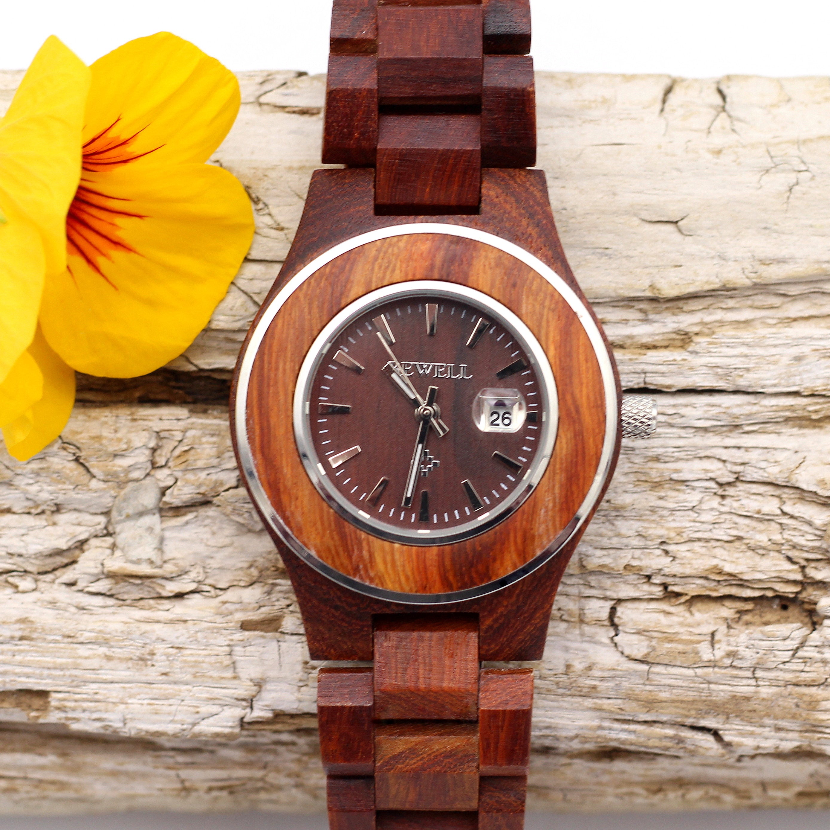 Wooden strap deals