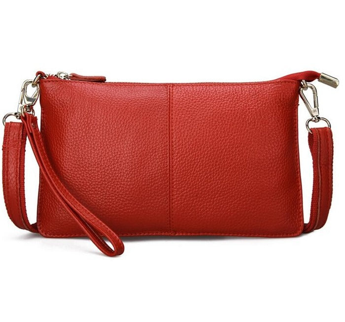 Ladies Genuine Leather Wallet Travel Bag VARIOUS COLOURS